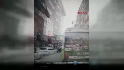 6 Katlı İş Hanının Çatısından Atlayan Gencin Görüntüleri Ortaya Çıktı