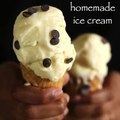 Easy home made vanilla ice cream recipe