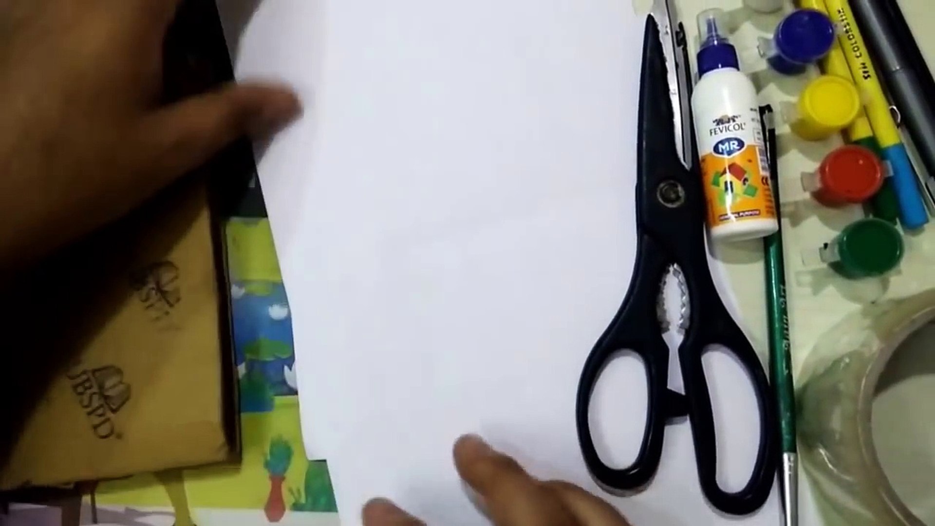 Peacock in a book | Origami Peacock | Best out of waste by Sparsh Hacks