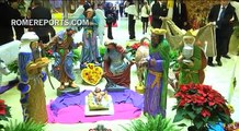 Mexican State of  Oaxaca gives traditional Nativity Set to the Vatican
