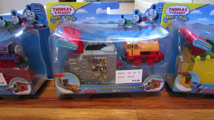 THOMAS TANK ENGINE SPEED LAUNCHERS TRAIN RACING DART STEPNEY ROCKET