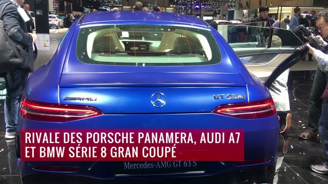 La Mercedes-AMG GT Coupé 4 portes en vidéo depuis le salon de Genève 2018