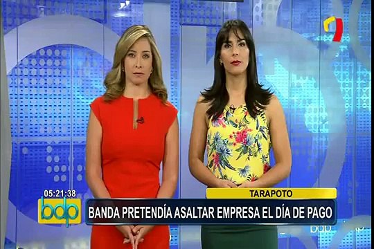 Tarapoto: capturan a 5 delincuentes antes de cometer asalto