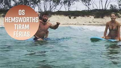 As férias perfeitas da família Hemsworth