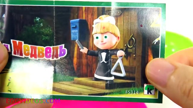 Slime Surprise Toys & Chocolate Eggs Inside Out Disney Princess Masha TMNT Turtles EggVideos.com