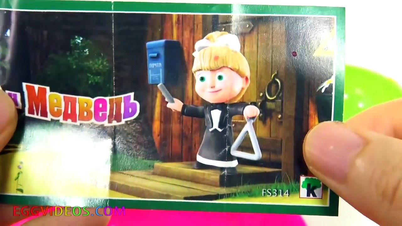 Slime Surprise Toys & Chocolate Eggs Inside Out Disney Princess Masha TMNT Turtles EggVideos.com