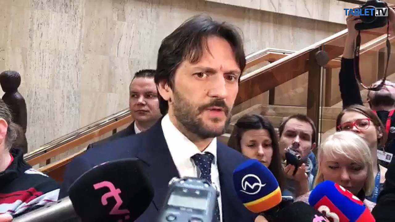 ZÁZNAM: Minister vnútra Robert Kaliňák po rokovaní vlády