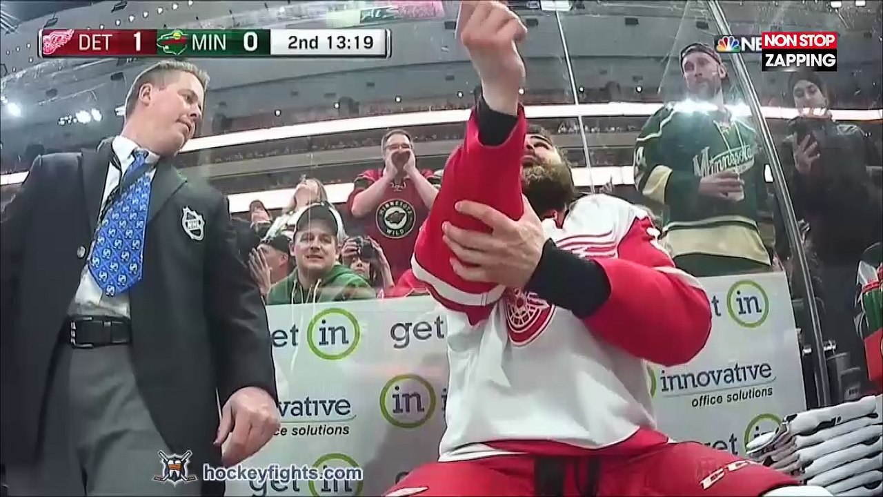 Hockey sur glace : violente bagarre entre deux joueurs de NHL (vidéo)