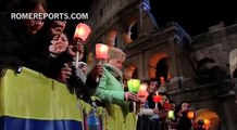 Pope Francis on the Via Crucis. One word is enough: The Cross