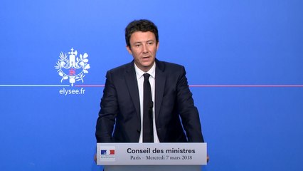 Compte rendu du Conseil des ministres du 7 mars 2018