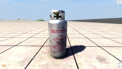 BeamNG DRIVE mod Explosive Propane Tank