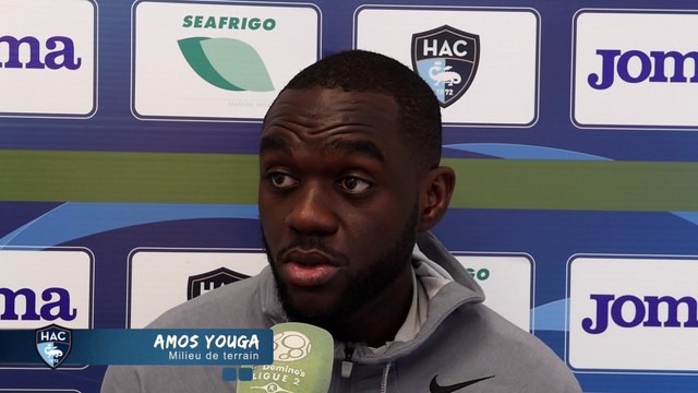 Avant HAC - Clermont, interview d'Amos Youga