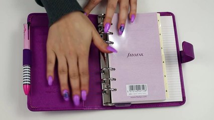 La mia AGENDA FILOFAX SAFFIANO PERSONAL RASPBERRY