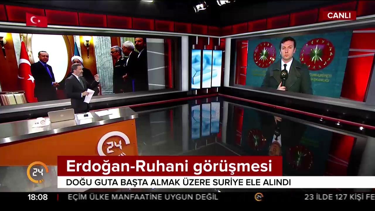 Erdoğan Ruhani görüşmesi