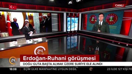 Erdoğan Ruhani görüşmesi