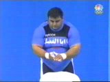 Haltéro jeux olympiques Athènes 2004  105kg homme