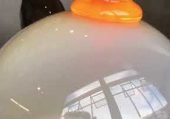 Glassblowers Create Beautiful Lighting Fixtures