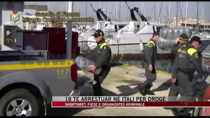 18 të arrestuar në Itali për drogë - News, Lajme - Vizion Plus