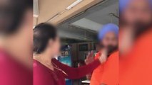 Video of volunteer police officer in slapping incident goes viral