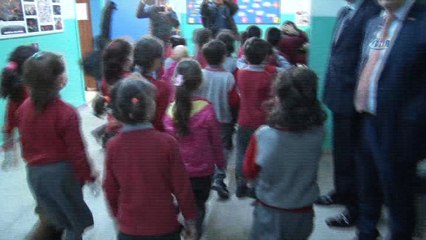 Deprem haftasında öğrenciler deprem tatbikatına katıldı