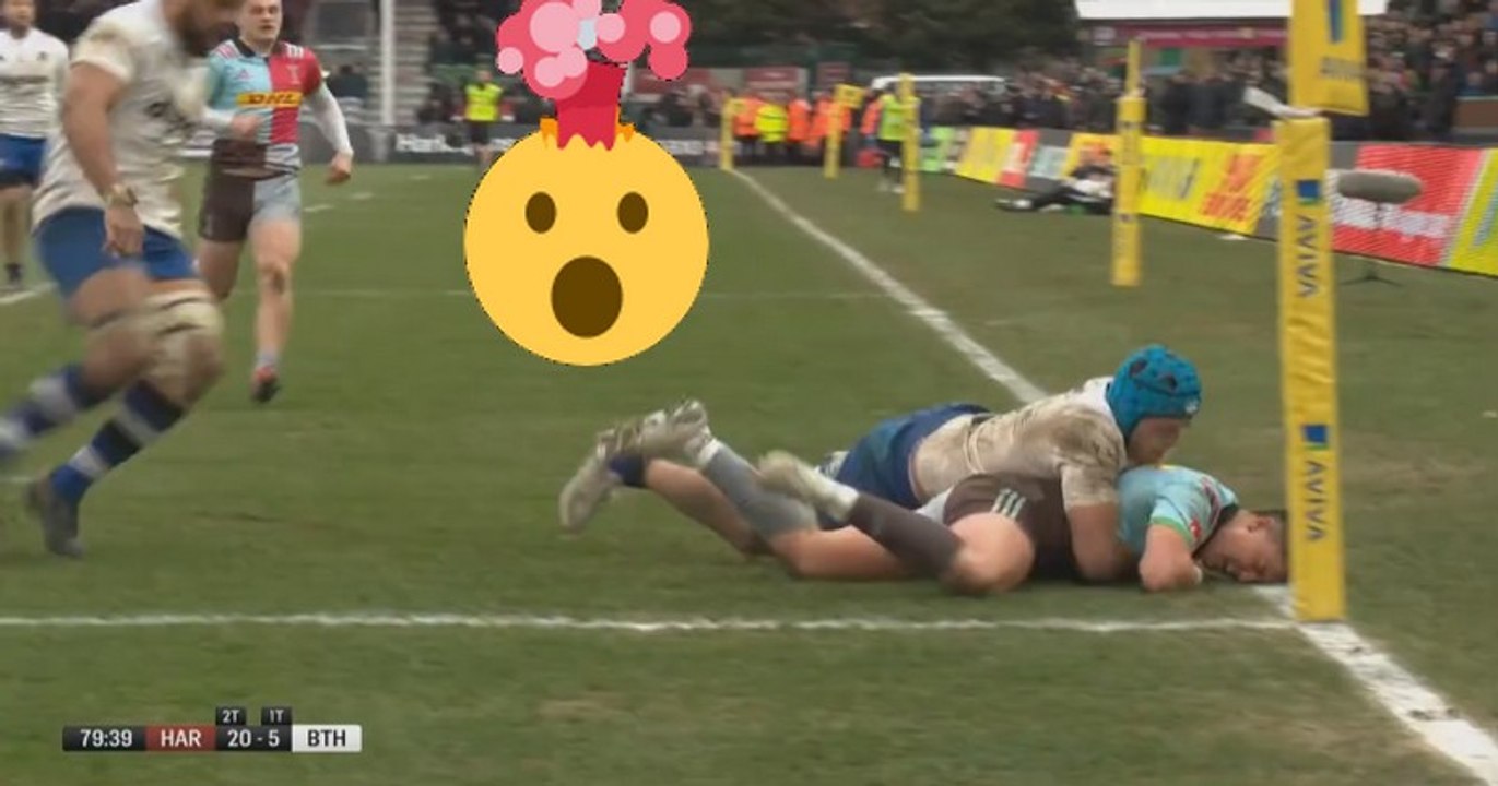 Le superbe sauvetage de Zach Mercer sur Marcus Smith