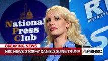 Stormy Daniels Sues Donald Trump Over Hush Agreement _