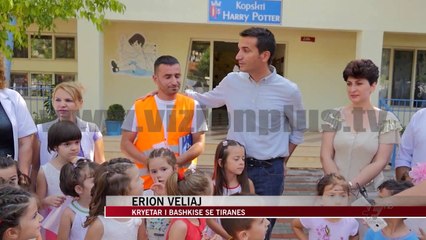 Bashkia në garë me kohën, inauguron kopshtin e 17-të - News, Lajme - Vizion Plus