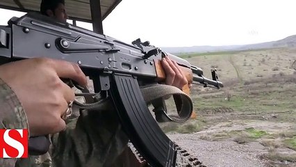 Kadın korucu, vatan aşkıyla PKK�ya karşı mücadele veriyor