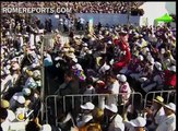 Mexican crowd welcomes Pope by cheering: 'Benedict our brother, you're Mexican'