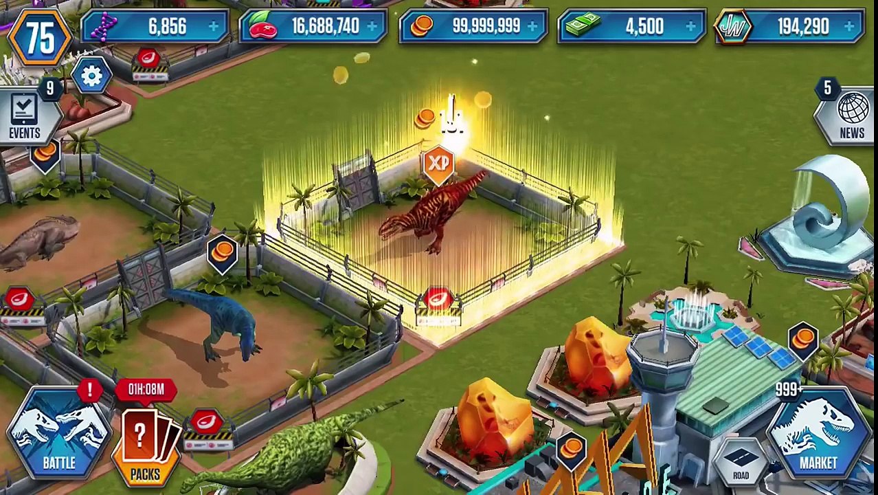 METRIACANTHOSAURUS LVL 40 - New LEGENDARY DINO - Jurassic World The Game
