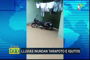 Télécharger la video: Intensas lluvias afectan poblados de Tarapoto e Iquitos