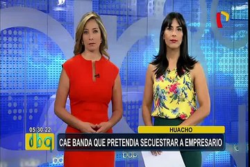Huacho: detienen a banda que pretendía secuestrar a empresario