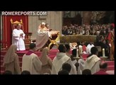 Pope prays with thousands of religious at St. Peter's Basilica
