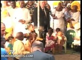 Pope explains to children in Benin, how he prays