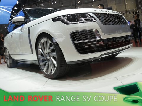 Land Rover Range Rover SV Coupé en direct du salon de Genève 2018