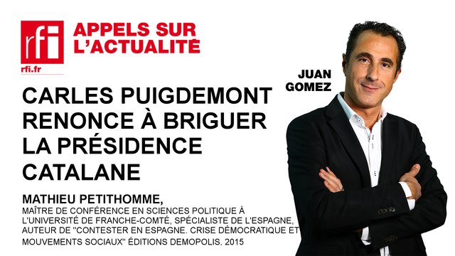 Carles Puigdemont renonce à briguer la présidence catalane