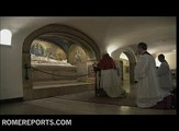 Benedict XVI visits tomb of John Paul II and other popes