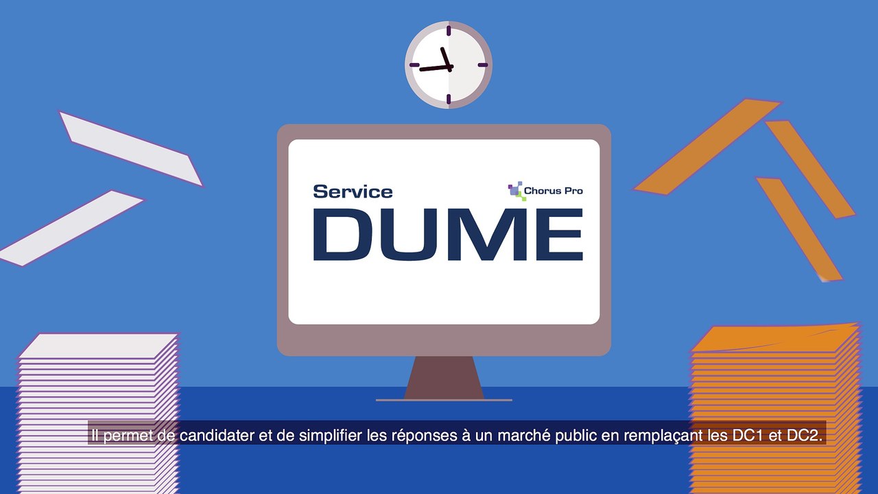 Le service DUME pour les acheteurs publics
