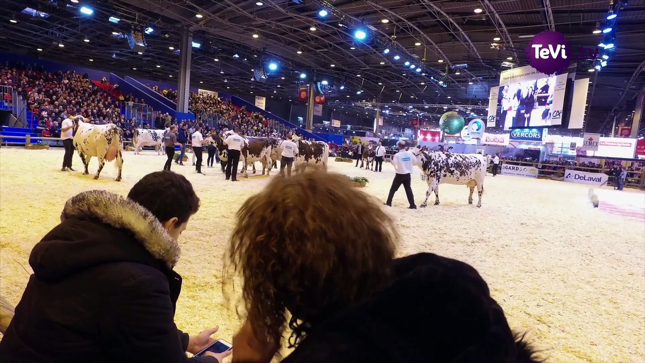 Eleveurs au Salon de l'Agriculture