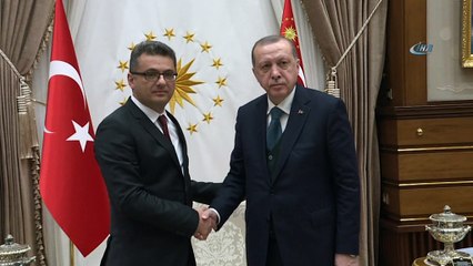 Cumhurbaşkanı Erdoğan KKTC Başbakanı Tufan Erhürman’ı Kabul Etti