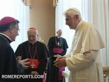 Pope meets with entrepreneurs who finance World Youth Day Madrid 2011