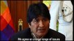 Bolivian President Evo Morales visit with the pope, spontaneous and impolite