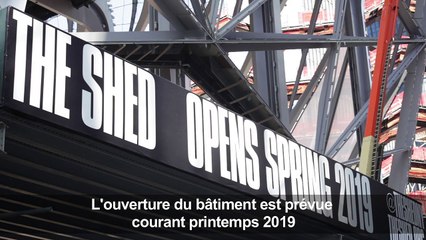 Visite du nouveau centre d'arts au Shed à New York