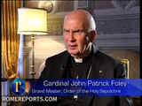 Cardinal Foley: Wall dividing Israelis and Palestinians is not the answer