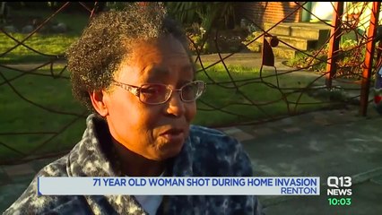 71-Year-Old Woman Shot During Home Invasion Robbery