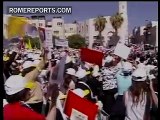 Pope celebrates mass on Palestinian soil