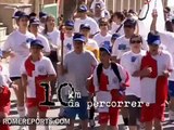 JPII Games2010, teens run for peace in the Holy Land