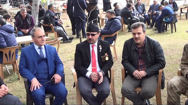 Şehit yakınları ve gaziler Suriye sınırında