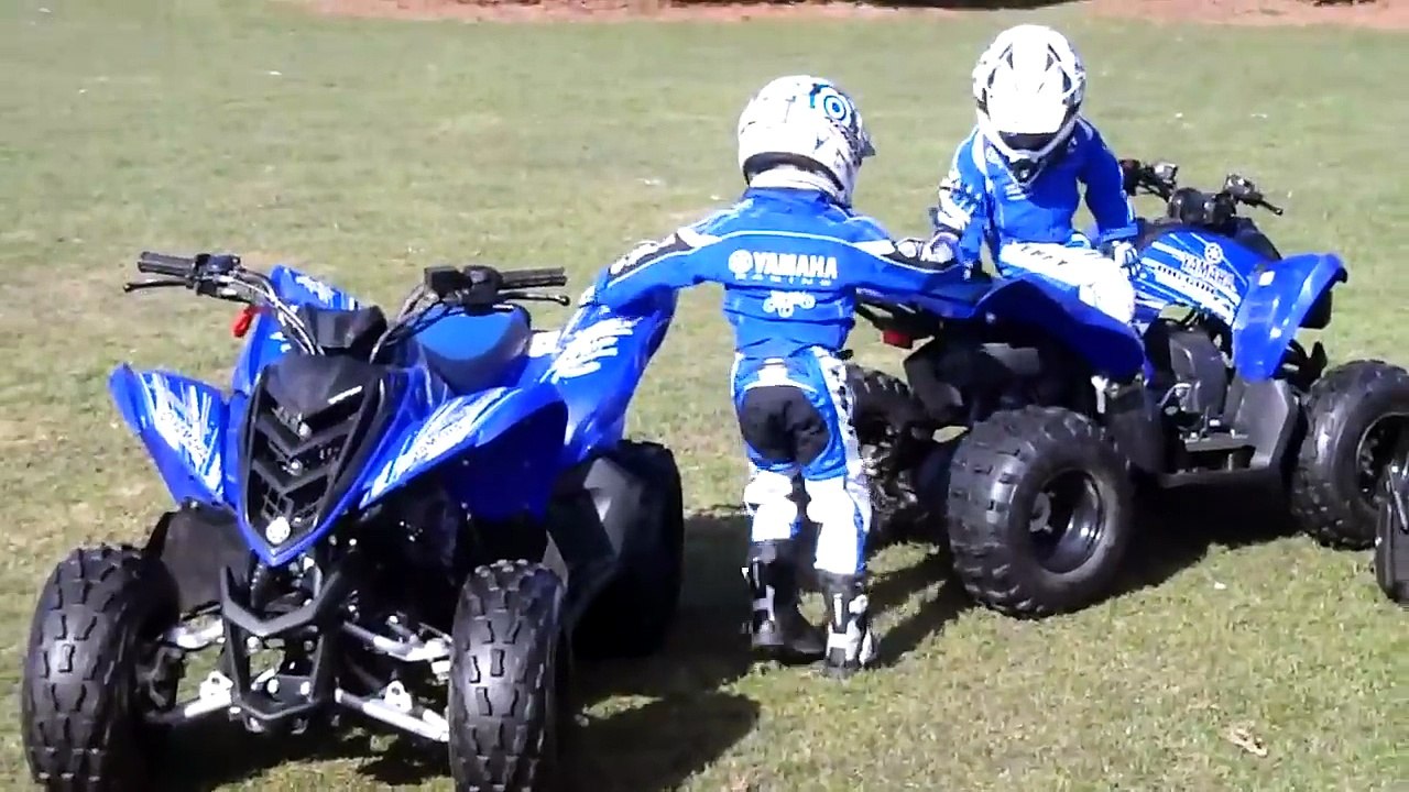Quad kinderquad yamaha raptor Ozzy & Ziggy