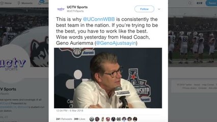 Geno Auriemma "This Is Just Another Class"